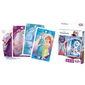 Cartamundi (övrigt) Kortspel | Shuffle - Kortspel Frozen Ii 4 I 1