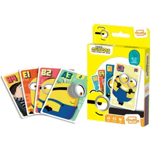 Cartamundi (övrigt) Kortspel | Shuffle - Kortspel Minions Rise Of Gru 4 I 1