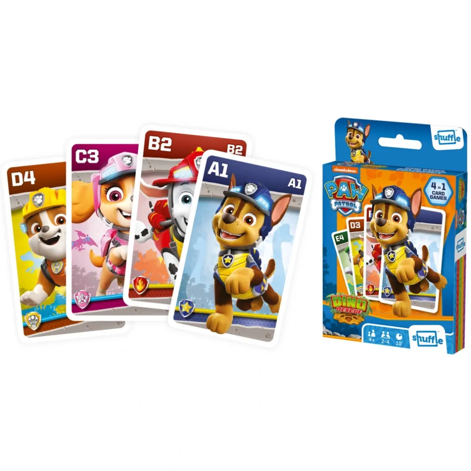 shuffle__kortspel_paw_patrol__i__0.webp Cartamundi (övrigt) Kortspel | Shuffle - Kortspel Paw Patrol 4 I 1