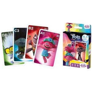 Cartamundi (övrigt) Kortspel | Shuffle - Kortspel Trolls World Tour 4 I 1