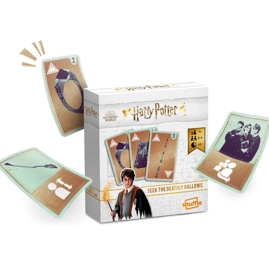 shuffle_harry_potter__seek_the_deathly_hallows_0.webp Cartamundi (övrigt) Kortspel | Shuffle Harry Potter - Seek The Deathly Hallows
