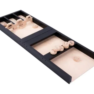 Longfield Games Familjespel | Shuffleboard Junior Black