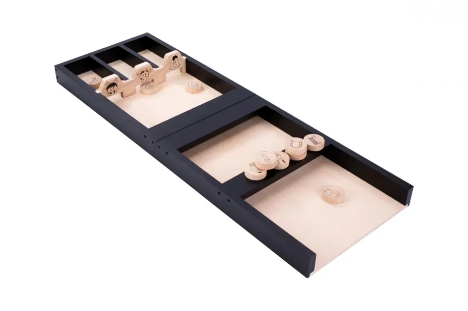 shuffleboard_junior_black_0.webp Longfield Games Familjespel | Shuffleboard Junior Black