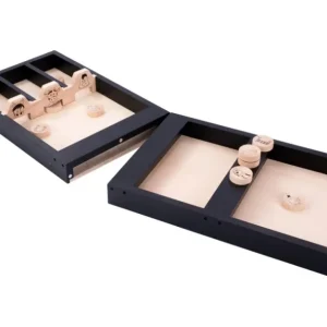 Longfield Games Familjespel | Shuffleboard Junior Black