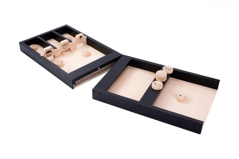 shuffleboard_junior_black_1.webp Longfield Games Familjespel | Shuffleboard Junior Black