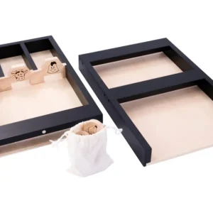 Longfield Games Familjespel | Shuffleboard Junior Black