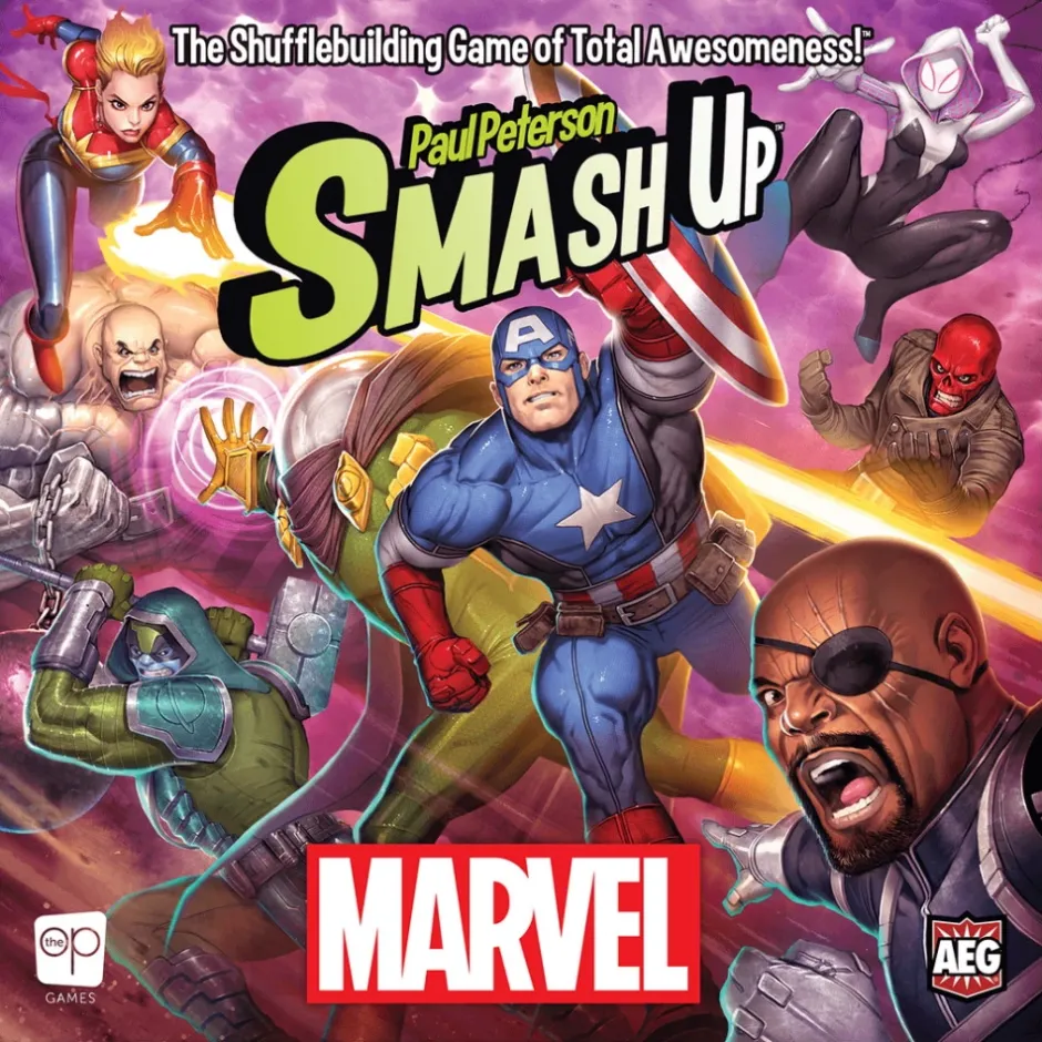 smash_up_marvel_0.webp Usaopoly Kortspel | Smash Up: Marvel