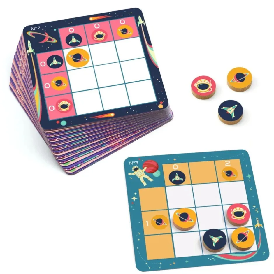 space_logic_swe_1.webp Djeco Familjespel | Space Logic (Swe)