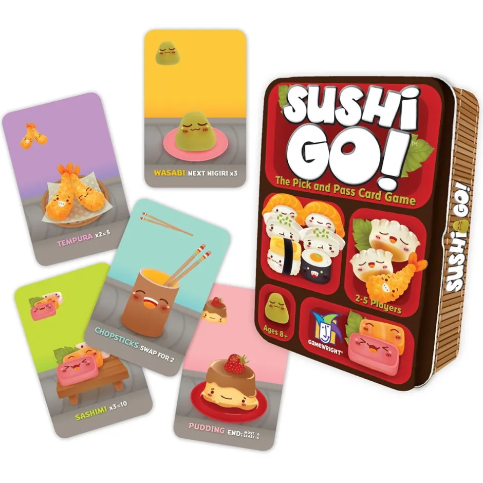 sushi_go_eng_1.webp Gamewright Kortspel | Sushi Go! (Eng)