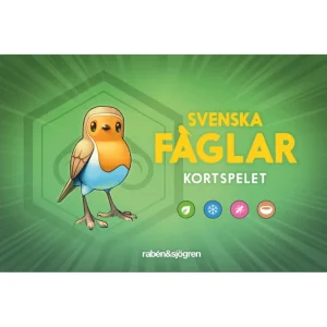 Rabén Sjögren Familjespel | Svenska Faglar - Kortspelet