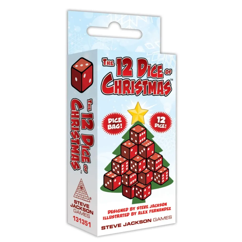 the__dice_of_christmas_0.webp Steve Jackson Games Familjespel | The 12 Dice Of Christmas