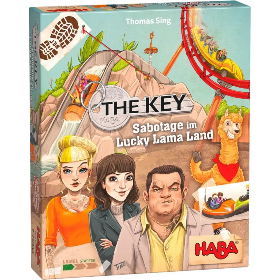 the_key__sabotage_pa_lucky_llama_land_0.webp HABA Familjespel | The Key - Sabotage Pa Lucky Llama Land