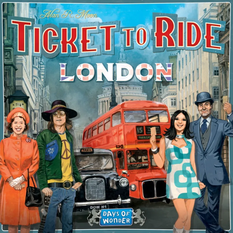 ticket_to_ride_london_eng_0.webp Days of Wonder Familjespel | Ticket To Ride: London (Eng)