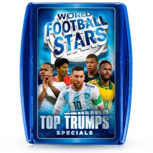 Winning Moves Familjespel | Top Trumps - World Football Stars