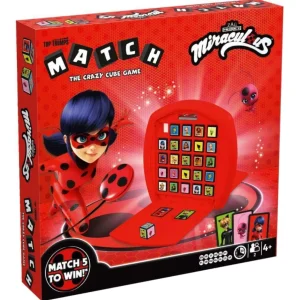 Winning Moves Familjespel | Top Trumps Match - Miraculous