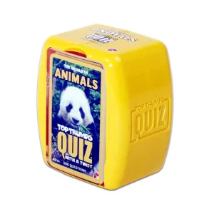 Winning Moves Familjespel | Top Trumps Quiz - Animals