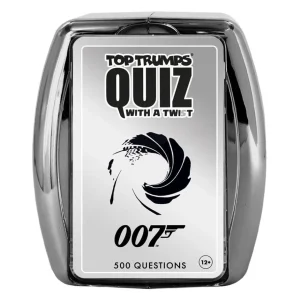 Winning Moves Familjespel | Top Trumps Quiz - James Bond 007