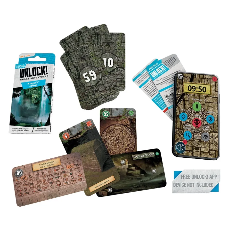 unlock_short_adventures__in_pursuit_of_cabrakan_1.webp Space Cowboys Kortspel | Unlock! Short Adventures - In Pursuit Of Cabrakan