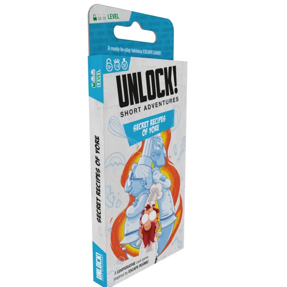 unlock_short_adventures__secret_recipes_of_yore_0.webp Space Cowboys Kortspel | Unlock! Short Adventures - Secret Recipes Of Yore