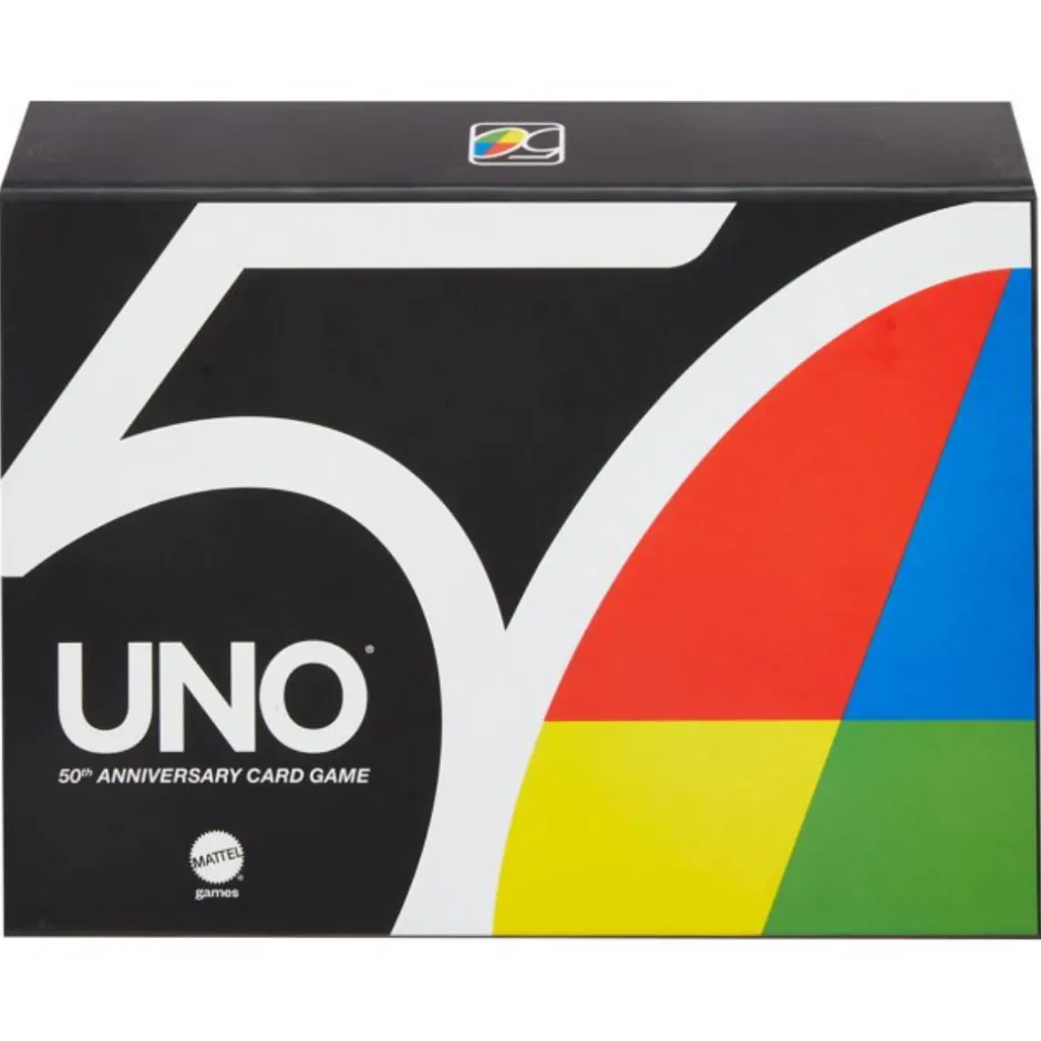 uno_premium_ars_jubileumsutgava_0.webp Mattel Kortspel | Uno Premium 50-Ars Jubileumsutgava