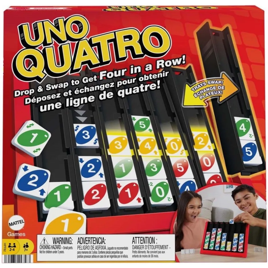 uno_quatro_0.webp Mattel Familjespel | Uno Quatro
