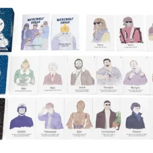 Ninja Print Kortspel | Werewolf House