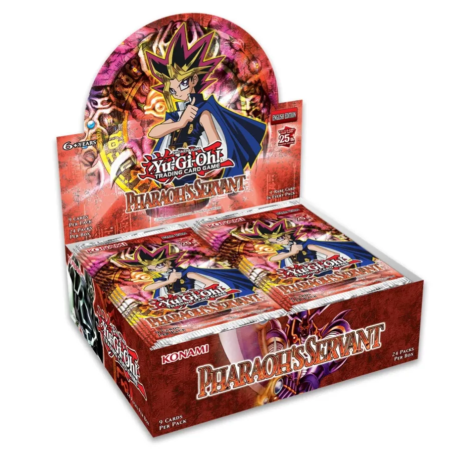 yugioh_tcg_th_anniversary_edition__pharaohs_servant_booster_display_0.webp Yu-Gi-Oh Kortspel | ! Tcg: 25Th Anniversary Edition - Pharaoh''S Servant Booster Display