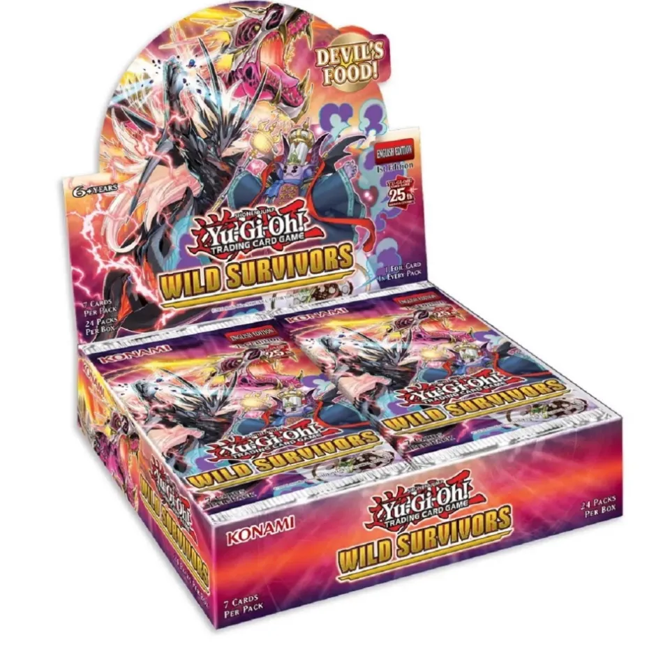 yugioh_tcg_wild_survivors_booster_display_0.webp Yu-Gi-Oh Kortspel | ! Tcg: Wild Survivors Booster Display