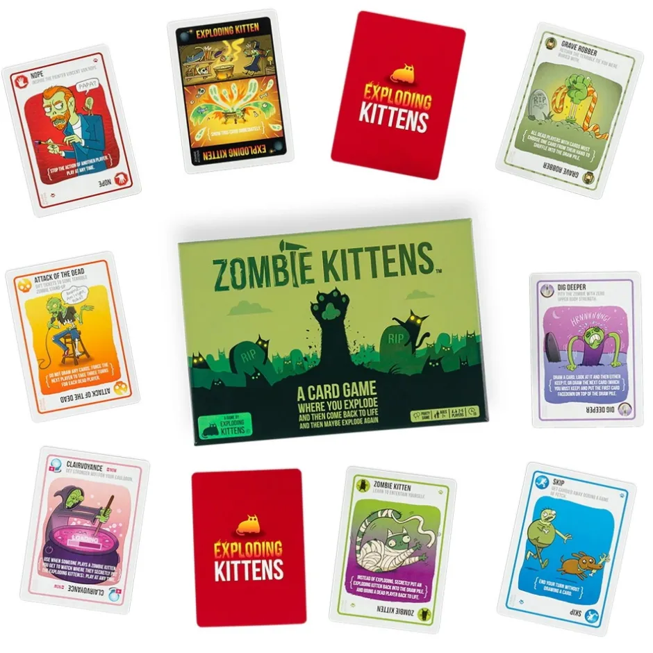 zombie_kittens_eng_1.webp Exploding Kittens Kortspel | Zombie Kittens (Eng)